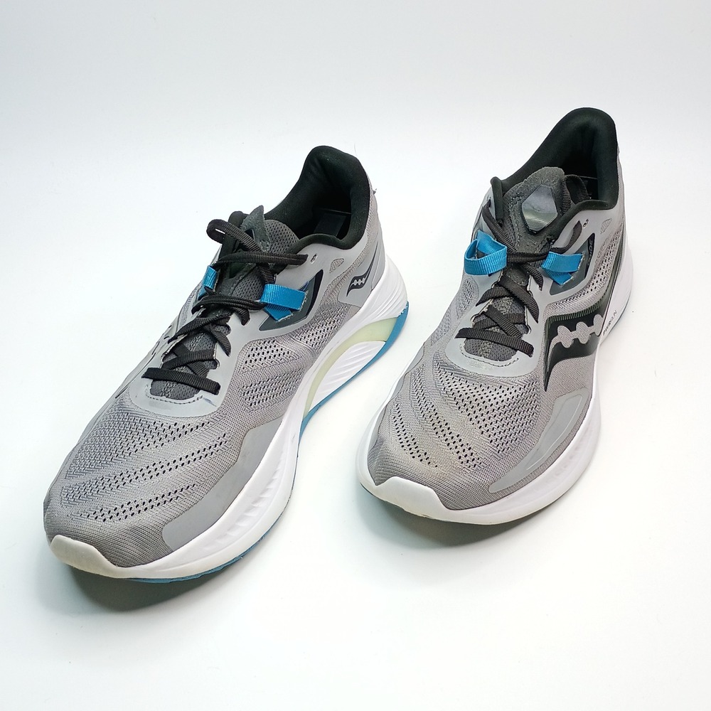 Saucony Guide 15 Running Shoes Men Size 11 Grey Blue Mesh S20684-15
